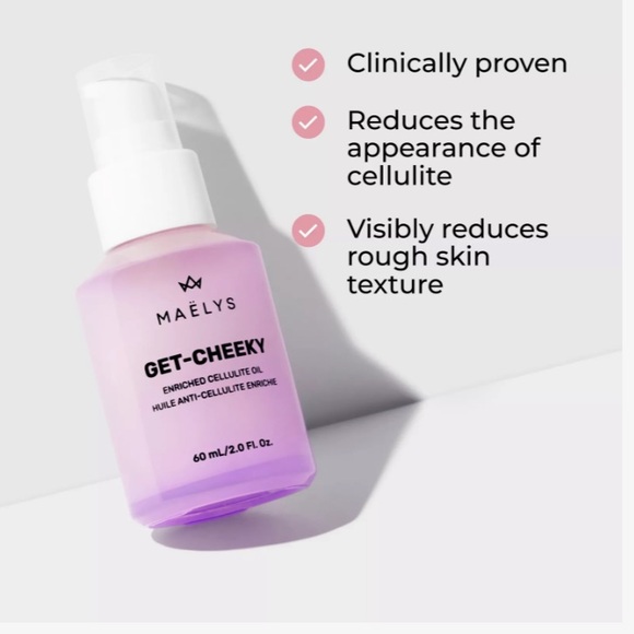 maelys Other - GET-CHEEKY Enriched Cellulite Oil with Brazilian Peppertree + Coconut Oil